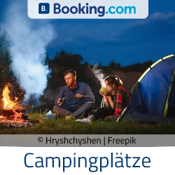 Stellplatz am Campingplatz Liechtenstein